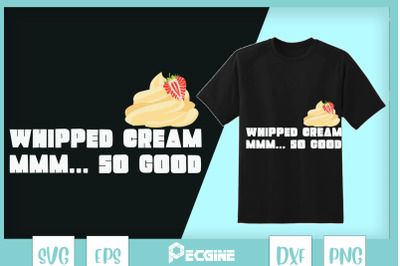 Whipped Cream Condiment Ice Cream