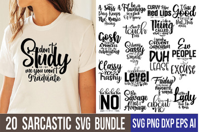 Sarcastic SVG Bundle