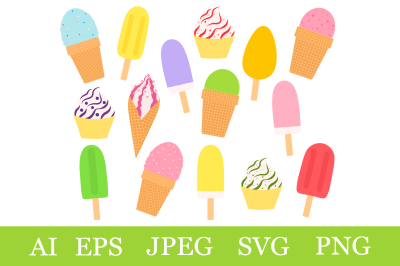 Ice cream clipart. Ice cream SVG. Ice cream sublimation