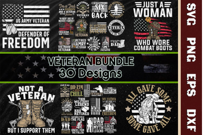 Veteran Bundle-30 Designs-220613