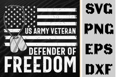 US Army Veteran Defender Of Freedom