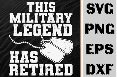 This Military Legend Has Retired