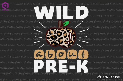 Wild About Pre-K Leopard Back to School