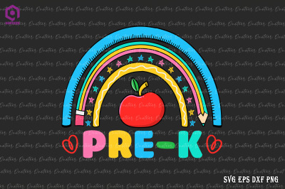 Pre-K Rainbow Teacher Toddler