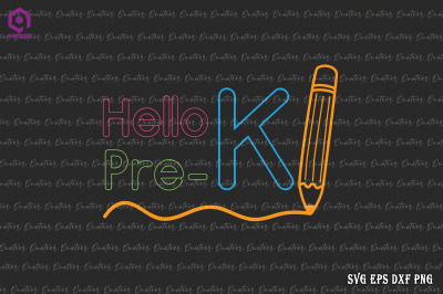 Hello Pre-K Back to School