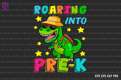 Roaring to PRE-K Dinosaur Back to School