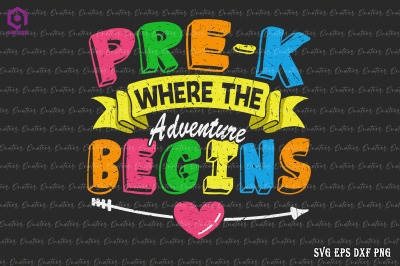 Pre-K Where The Adventure Begins