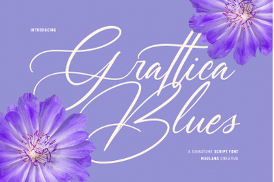 Grattica Blues Script Font