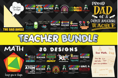 Teacher Bundle SVG 30 designs