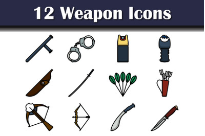 Weapon Icon Set