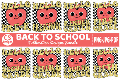 Back to School Sublimation Bundle PNG