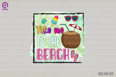 Take me to the Beach Summer Sublimation