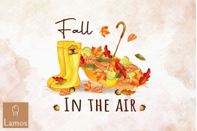 Fall Is In The Air Autumn Sublimation