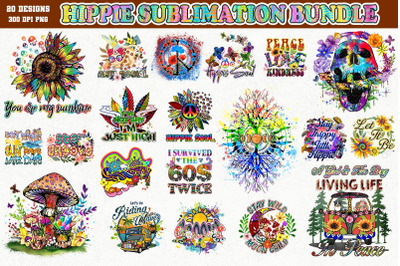 Hippie Bundle-20 Designs-220618