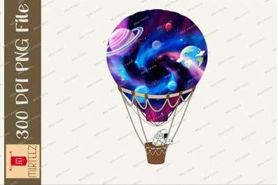 Galaxy Astronaut Baloon Creative Design