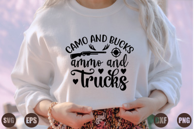 camo and bucks ammo and trucks