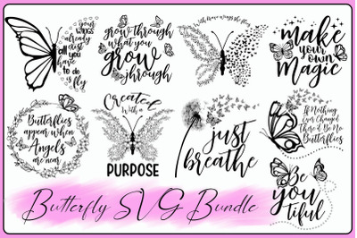 Butterfly Graphics Bundle