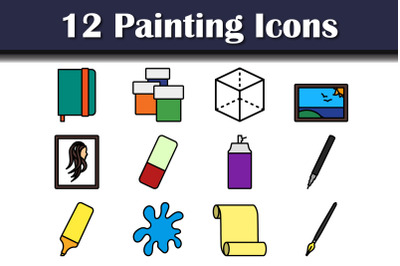 Painting Icon Set