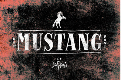 Mustang - Vintage font