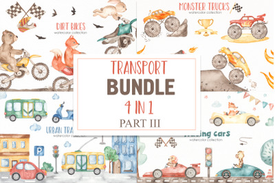 Transport bundle partIII watercolor