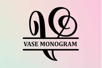 Vase Monogram