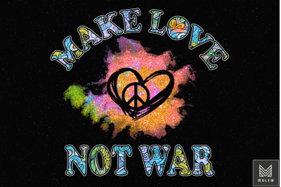 Make Love Not War Hippie