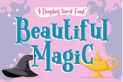 Beautiful Magic - 4 Display Serif