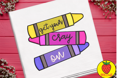 Get Your Crayon Embroider