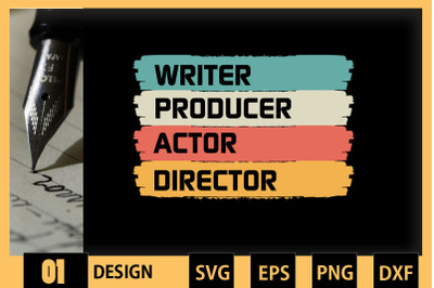 Producer Actor Director Filmmaker Writer