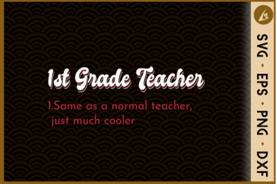 1st Grade Teacher Definition