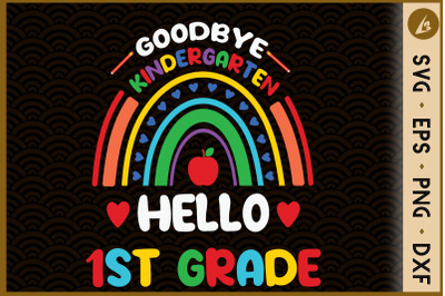 Goodbye kindergarten Hello 1 st grade