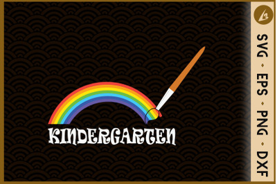 Kindergarten Rainbow Teacher