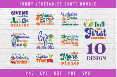 Funny Vegetables Quote