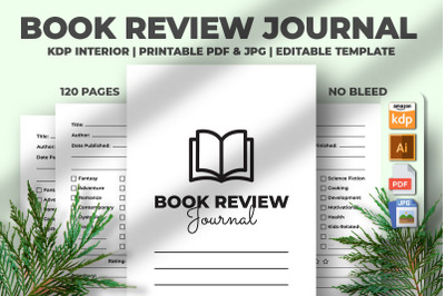 Book Review Journal KDP Interior