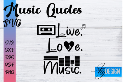 Music Quotes SVG | Funny Music Sayings