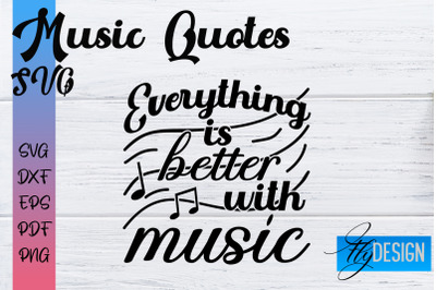 Music Quotes SVG | Funny Music Sayings