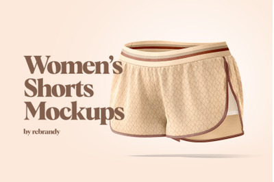 Women&#039;s Shorts Mockup