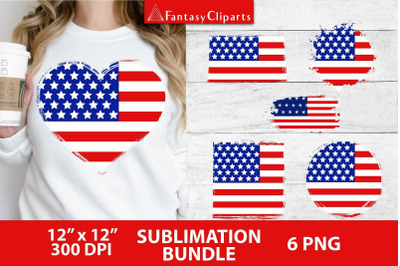 American Flag Sublimation Backsplash | Patriotic Backgrounds