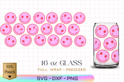 Smiley Face Libbey Glass SVG