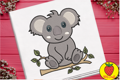 Cute Koala For Kids Embroidery