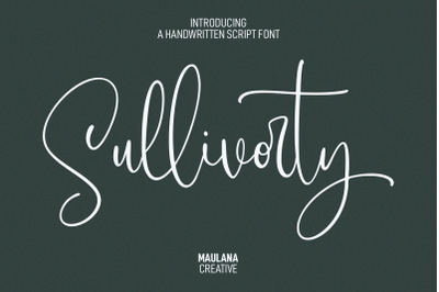 Sullivorty Script Font