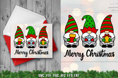 Gnome Christmas SVG | Merry Christmas SVG