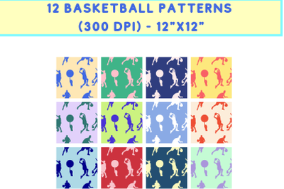 12 Basketball Patterns