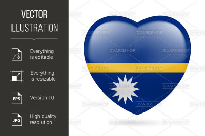 Heart icon of Nauru