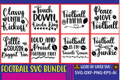 Football SVG Bundle