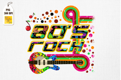 Retro Vintage Classic 80s Rock and Band