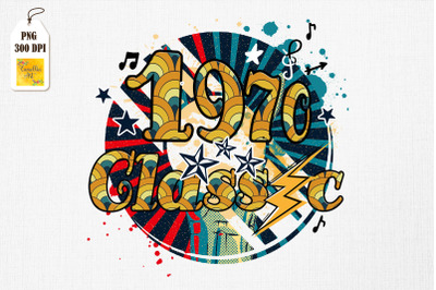 1970 Vintage Classic Rock Retro Music