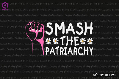 Feminist Smash The Patriarchy Symbol