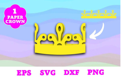 Princess Crown SVG