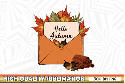 Hello Autumn Vibes Sublimation